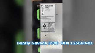 125680-01 Bently Nevada 3500/40M プロキシミター モニター